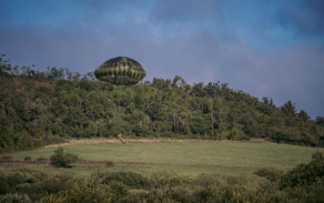 Personnel of the 43rd Airborne Regiment train during Exercise Crimson Lightning II.