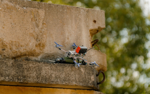 Likvidace FPV dronu specialisty EOD