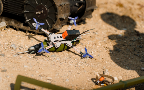 Likvidace FPV dronu specialisty EOD